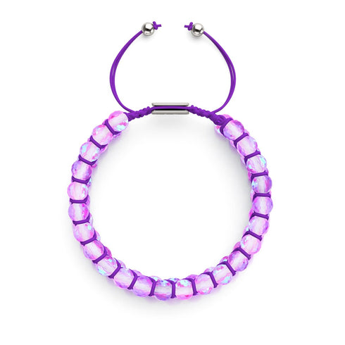 Ultraviolet | Argent | Bracelet Vitalité Prisma
